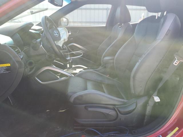  HYUNDAI VELOSTER 2016 Красный