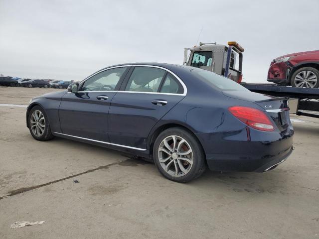 Седаны MERCEDES-BENZ C-CLASS 2016 Синий
