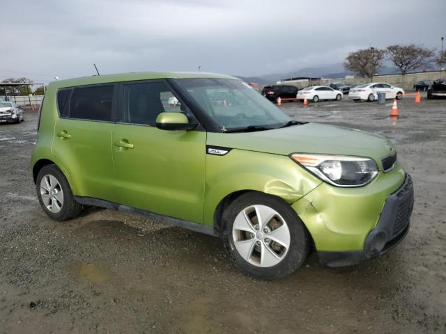  KIA SOUL 2016 Зеленый