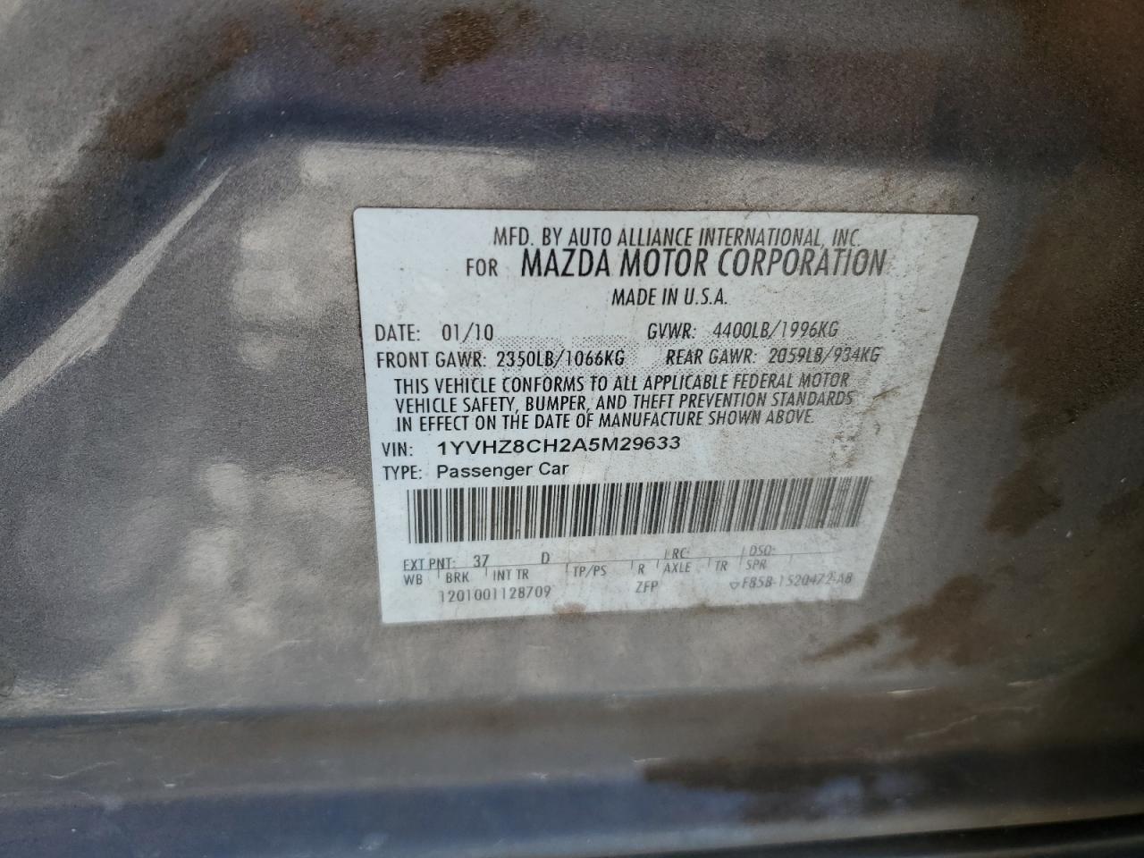 2010 Mazda 6 - Image 12