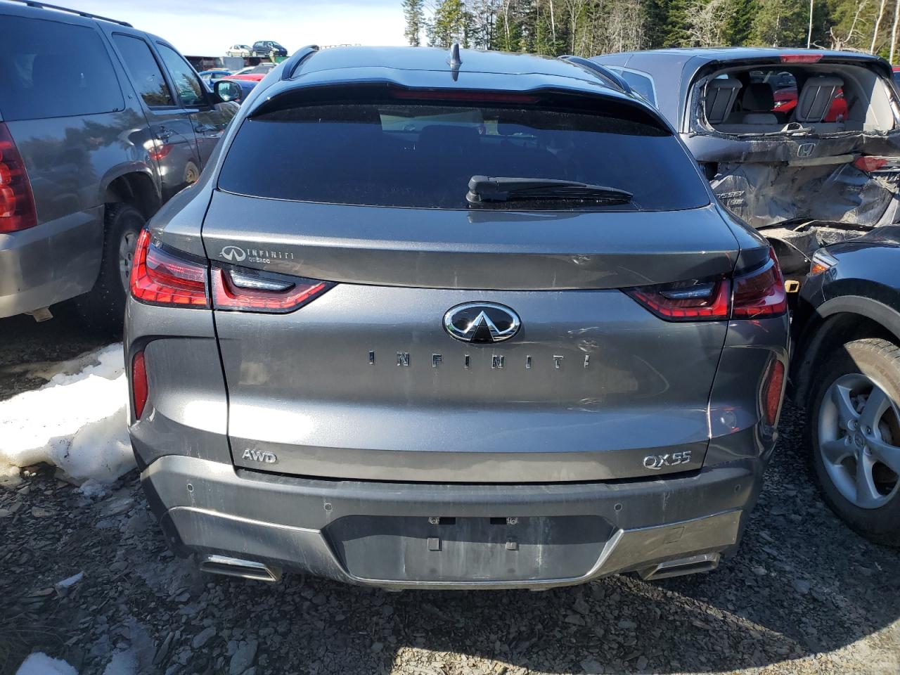 2023 Infiniti Qx55 Luxe VIN: 3PCAJ5JR9PF118376 Lot: 44305765