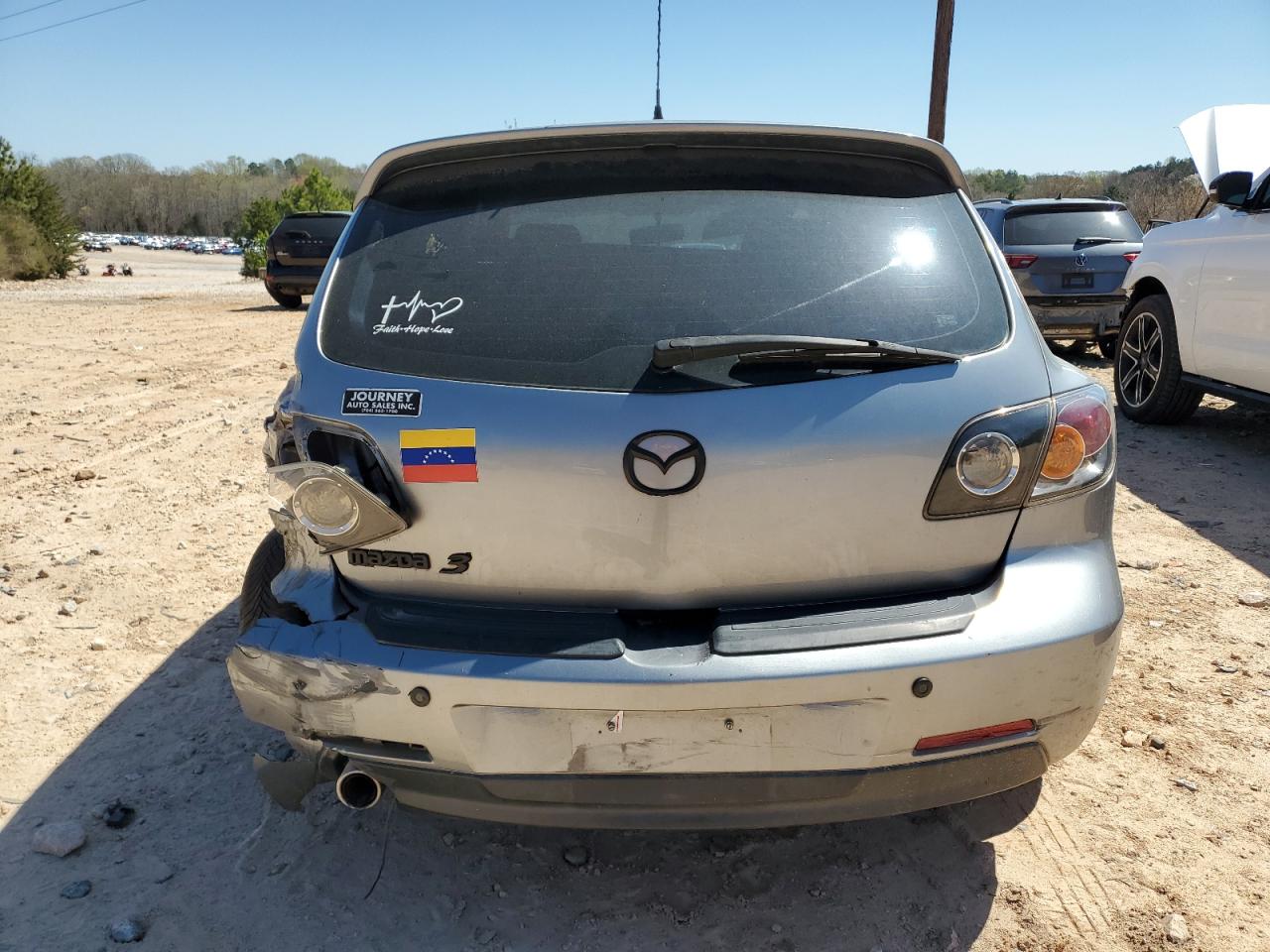 2005 Mazda 3 Hatchback VIN: JM1BK143151244836 Lot: 49573215