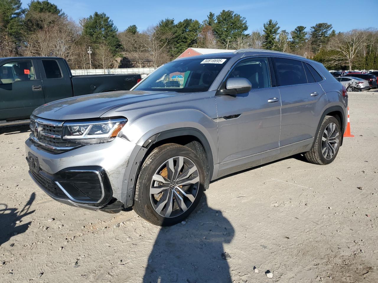 2022 Volkswagen Atlas Cross Sport Sel Premium R-Line for Sale in Mendon, MA - Rear End