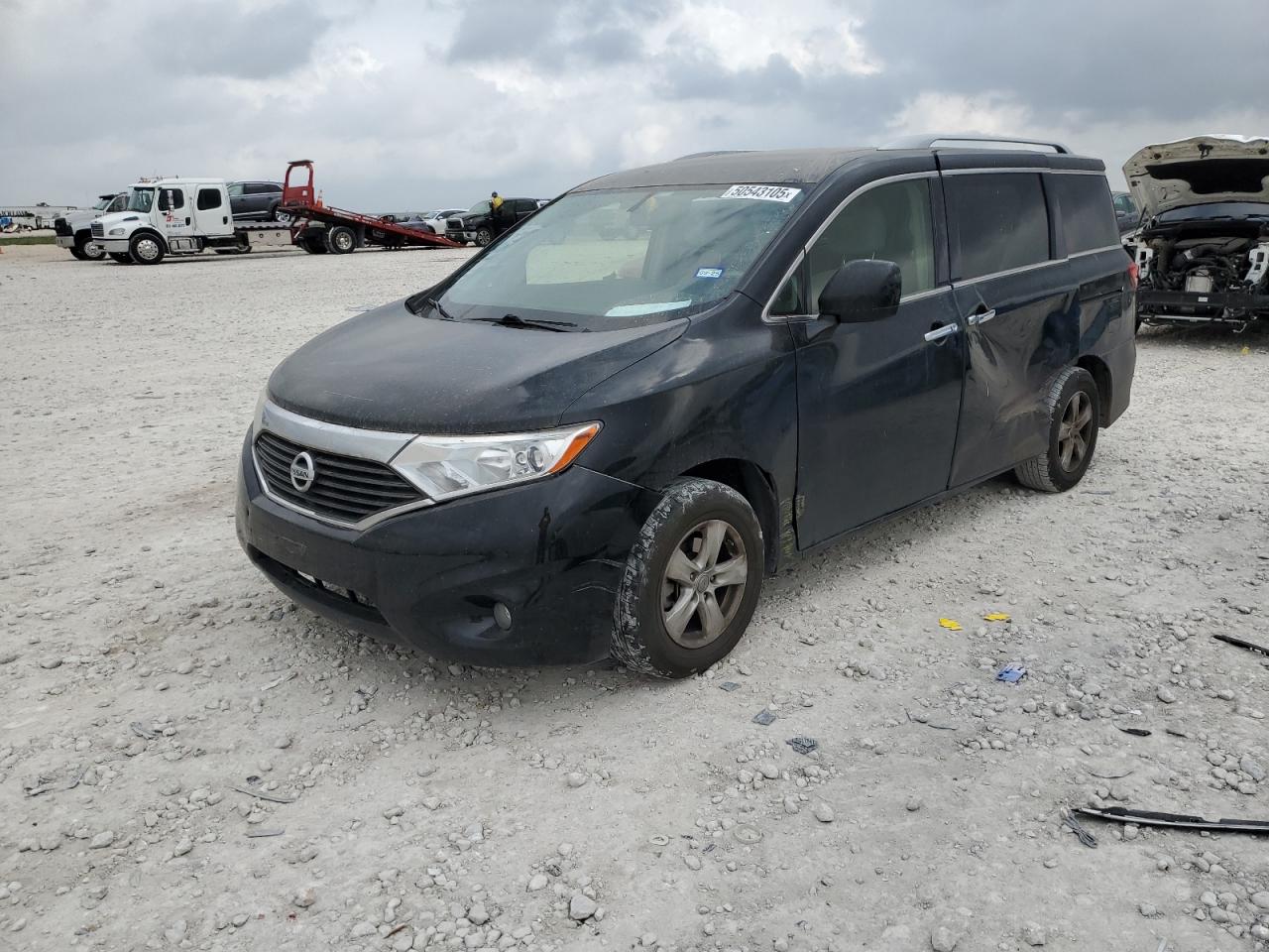 2016 Nissan Quest S за продажба в Temple, TX - Side