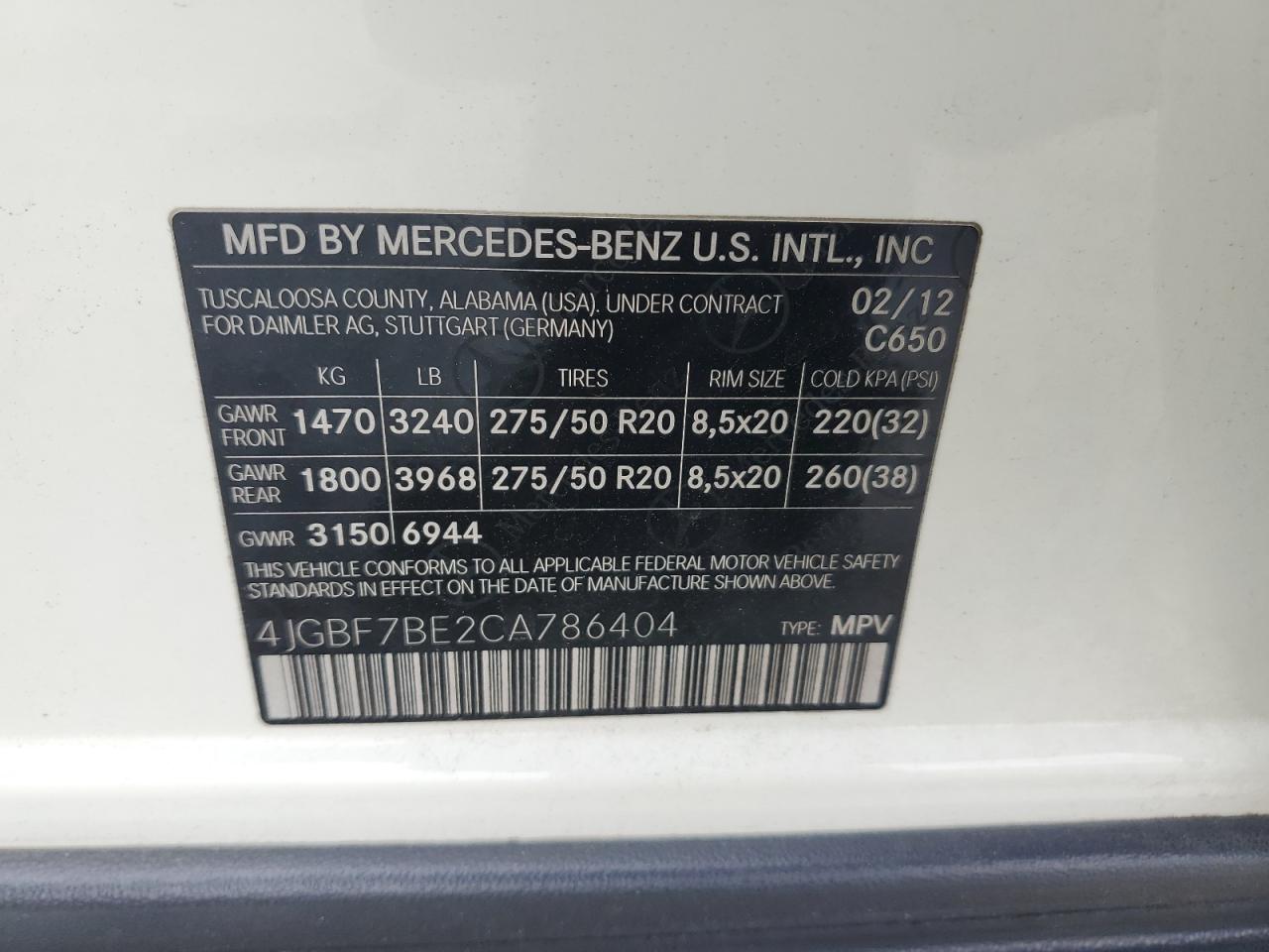 2012 Mercedes-Benz GL-klasse - Image 13