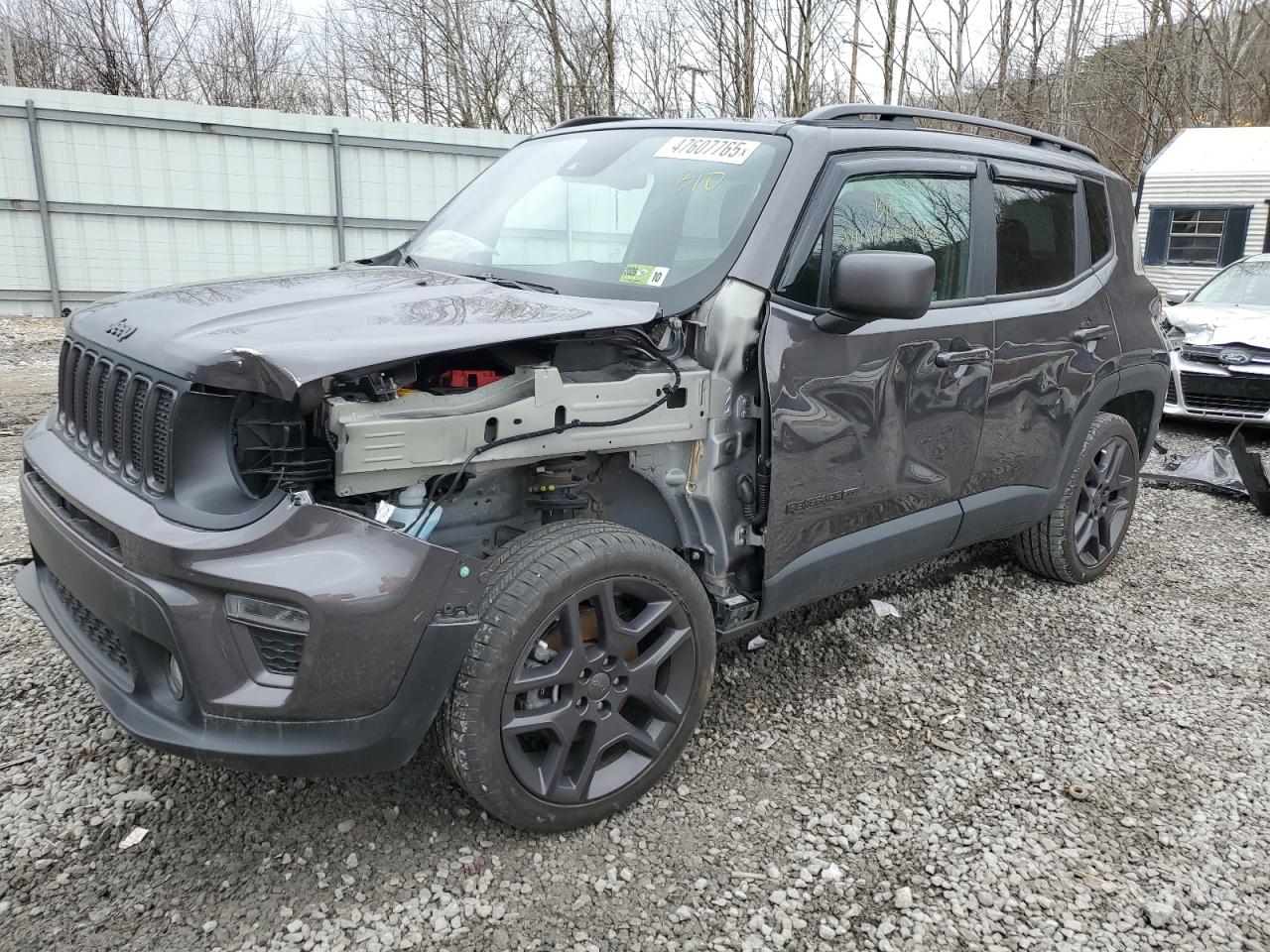2021 Jeep Renegade Latitude zu verkaufen in Hurricane, WV - Front End