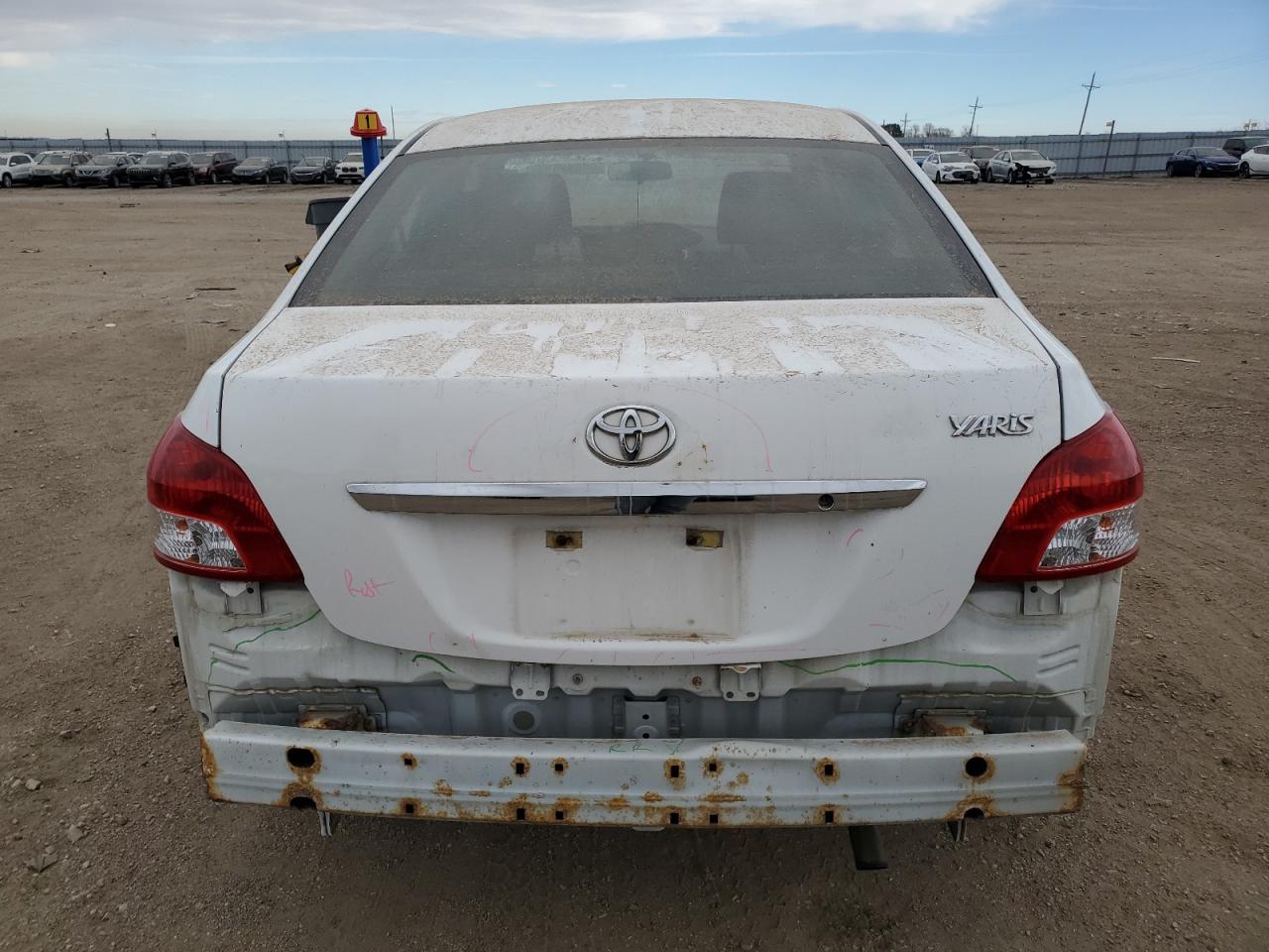 2012 Toyota Yaris VIN: JTDBT4K31CL036443 Lot: 50642595