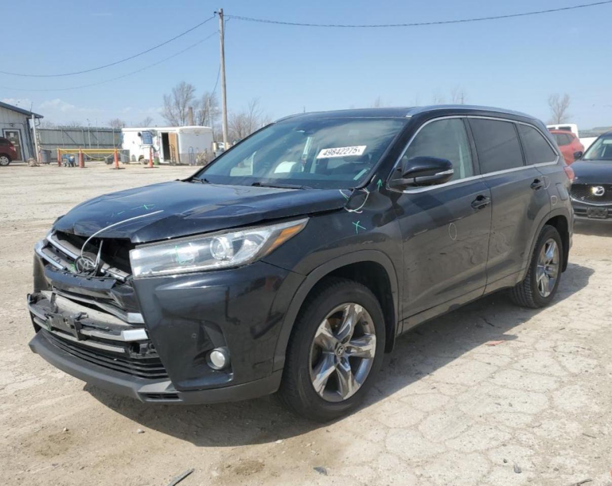 2018 Toyota Highlander Limited de vânzare în Pekin, IL - Front End