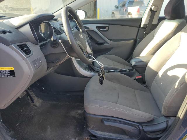  HYUNDAI ELANTRA 2016 Синий
