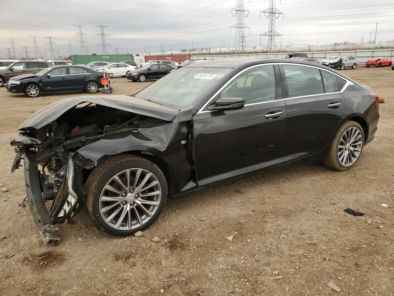 2020 Cadillac Ct5 Premium Luxury للبيع في Elgin، IL - Front End