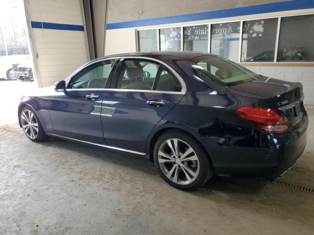Sedans MERCEDES-BENZ C-CLASS 2015 Granatowy