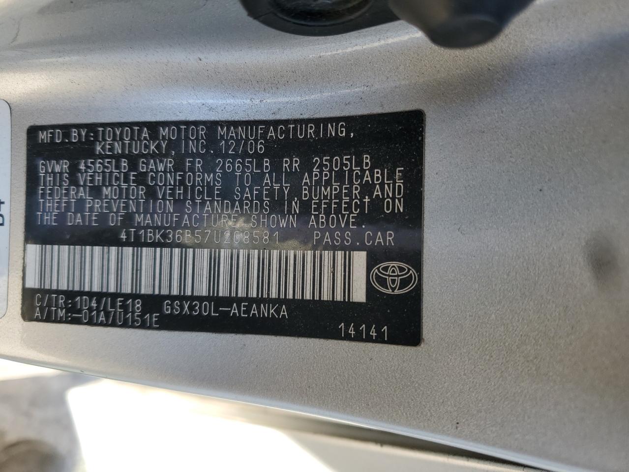 2007 Toyota Avalon - Image 12