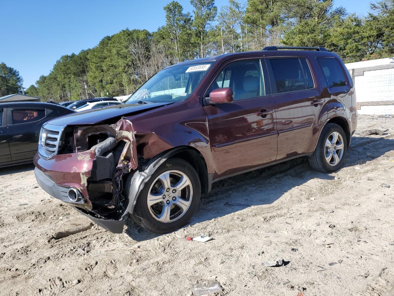 2015 Honda Pilot Exl for Sale in Seaford, DE - Front End