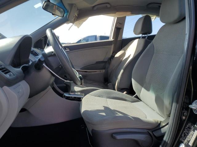 Sedans HYUNDAI ACCENT 2012 Czarny