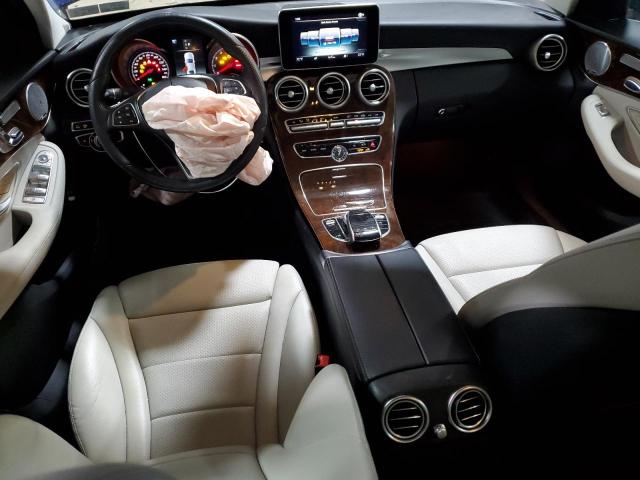  MERCEDES-BENZ C-CLASS 2018 Granatowy