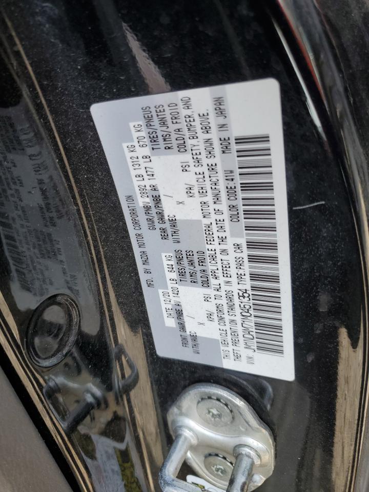 2021 Mazda Mx-5 Miata Grand Touring VIN: JM1NDAM71M0451354 Lot: 47756025