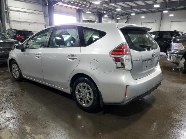  TOYOTA PRIUS 2016 Серебристый