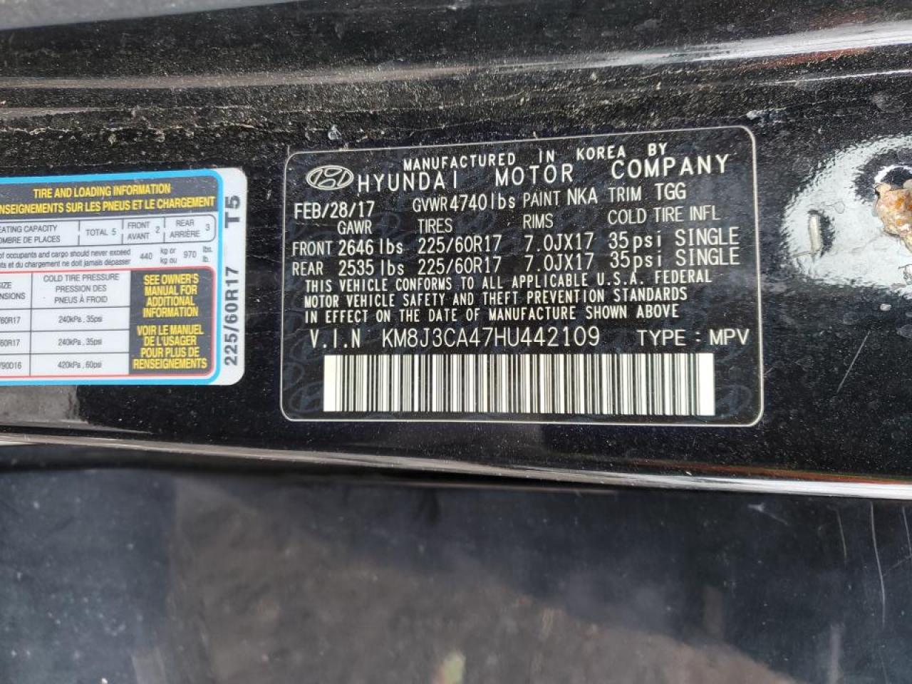 2017 Hyundai Tucson - Image 14