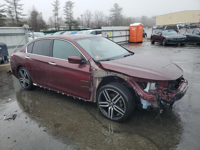 Sedans HONDA ACCORD 2016 Maroon
