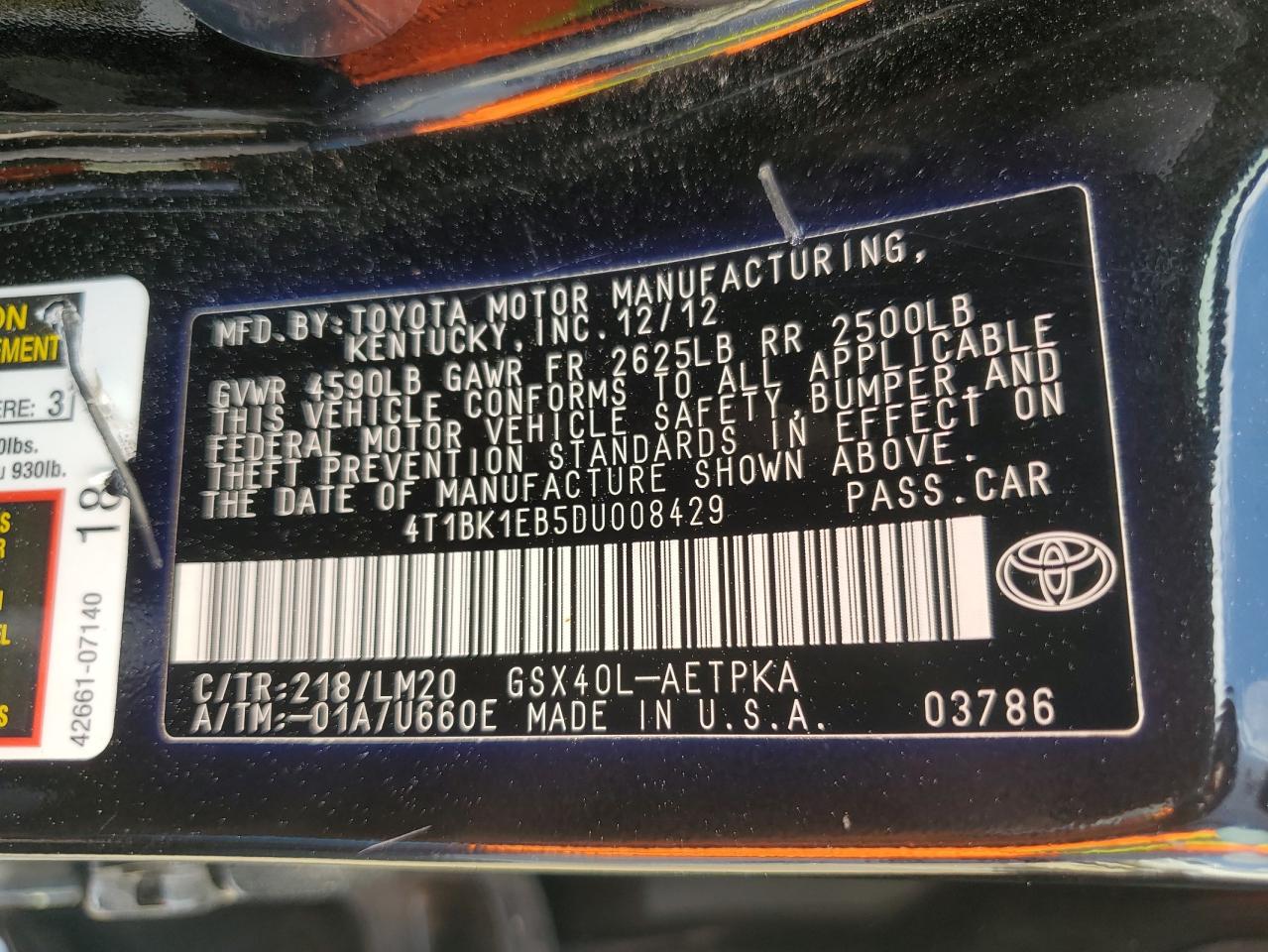 2013 Toyota Avalon - Image 12