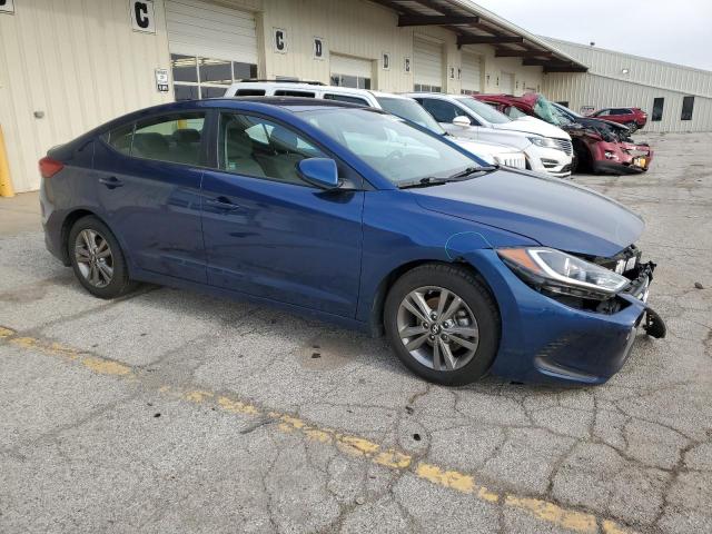  HYUNDAI ELANTRA 2018 Blue