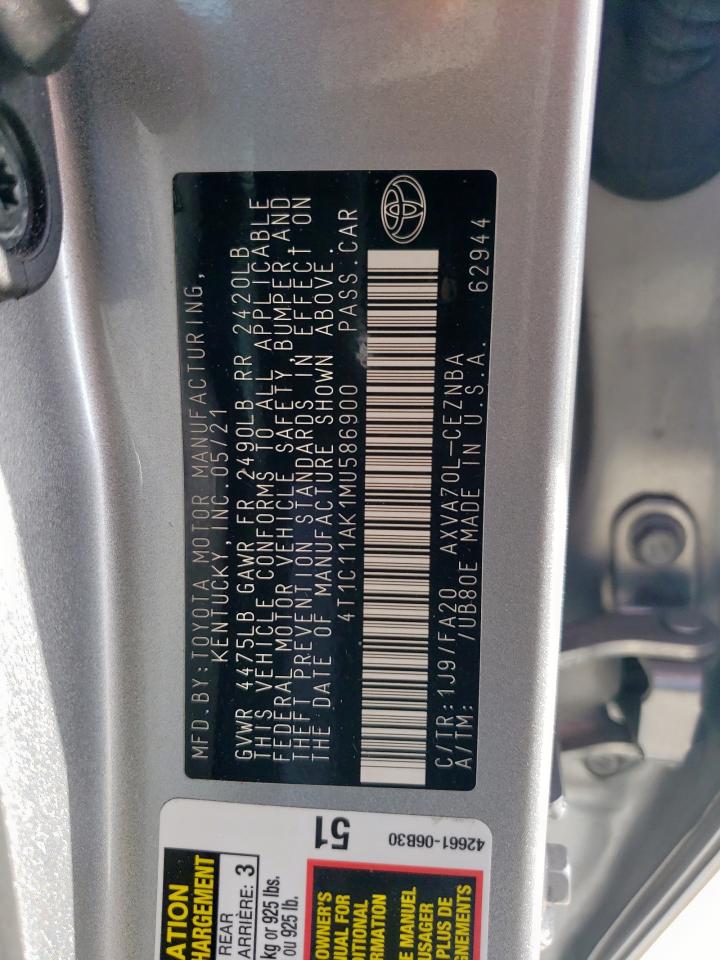 2021 Toyota Camry - Image 14