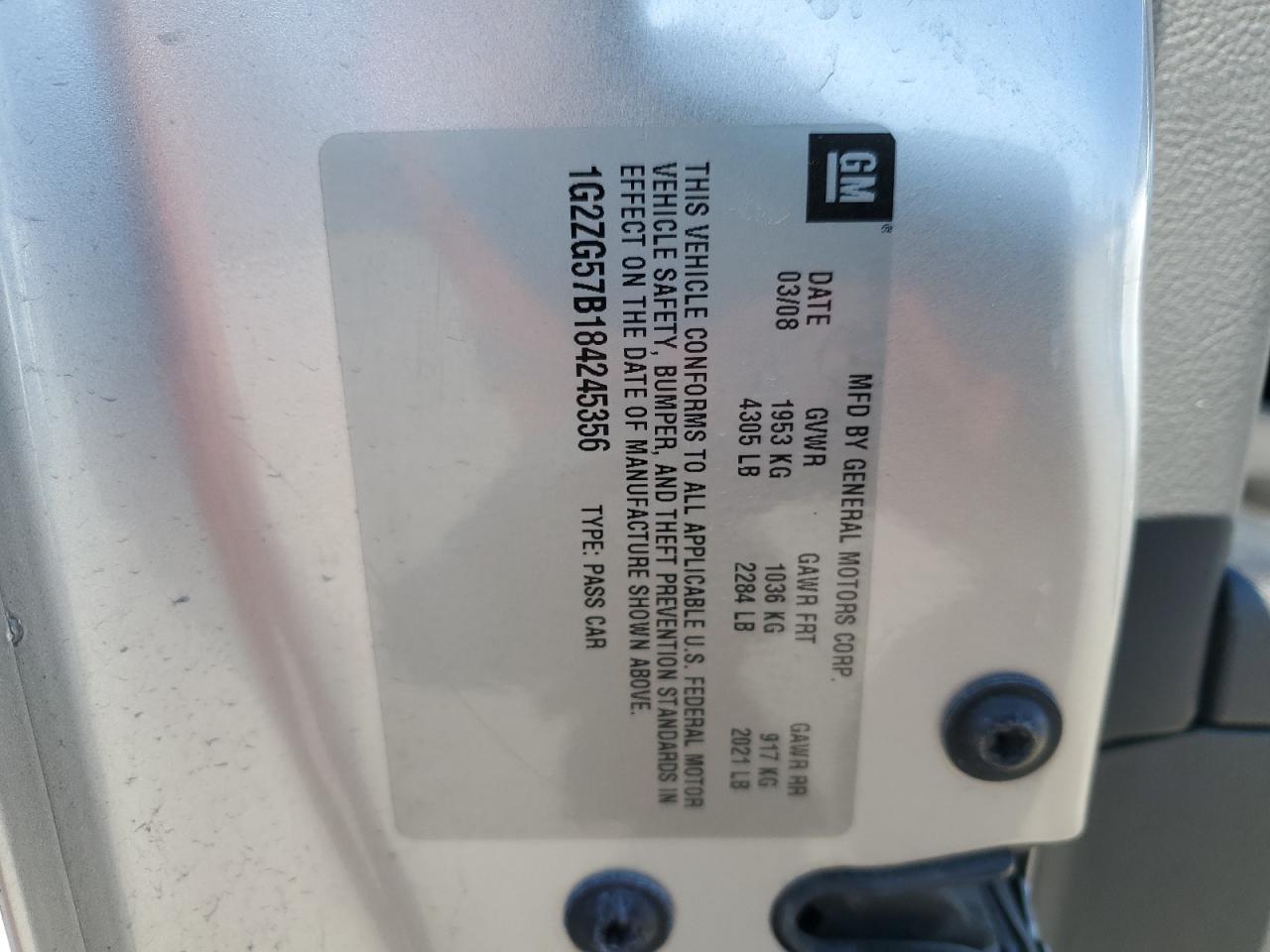 2008 Pontiac G6 - Image 12