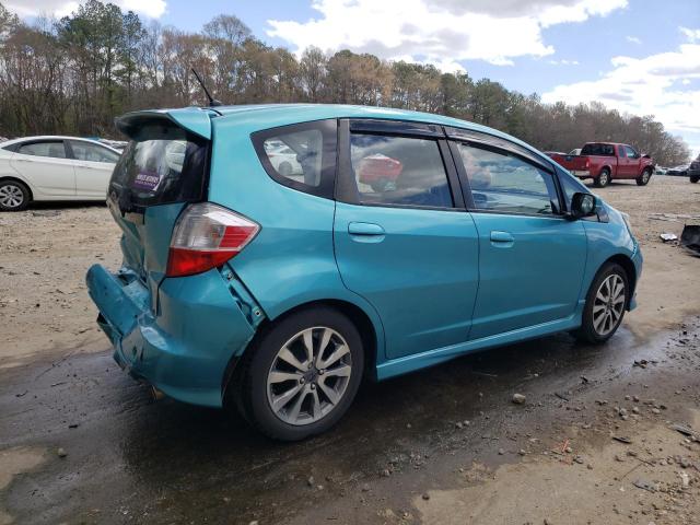  HONDA FIT 2013 Turquoise