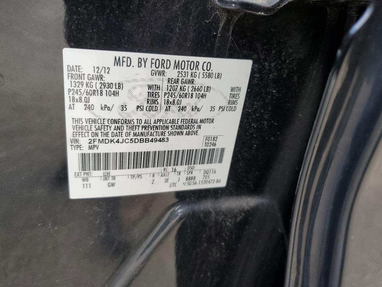 2013 Ford Edge - Image 15