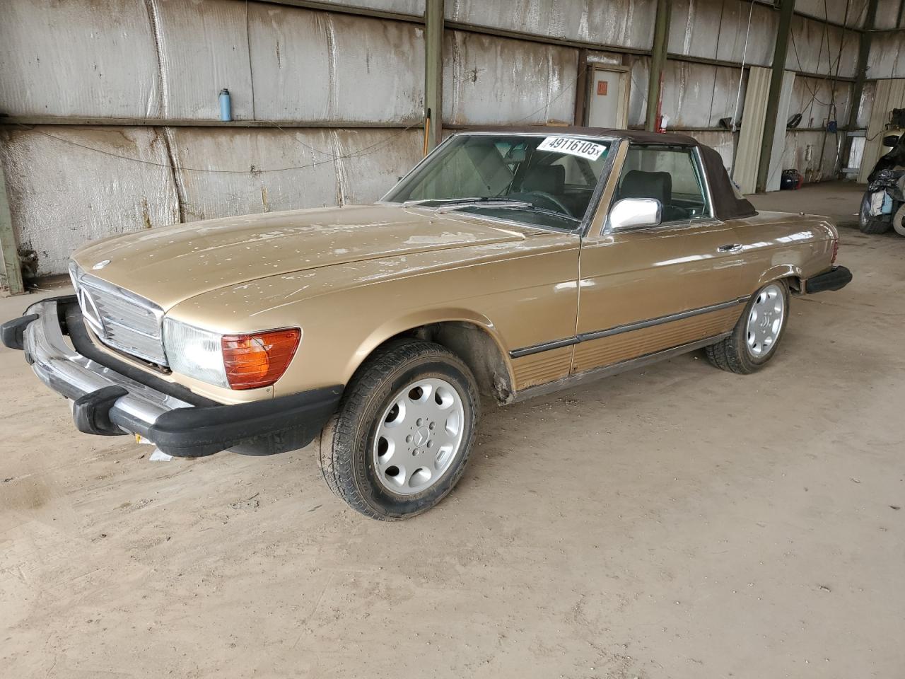 1983 Mercedes-Benz 380 Sl за продажба в Phoenix, AZ - Mechanical