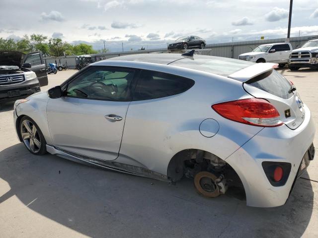  HYUNDAI VELOSTER 2014 Srebrny