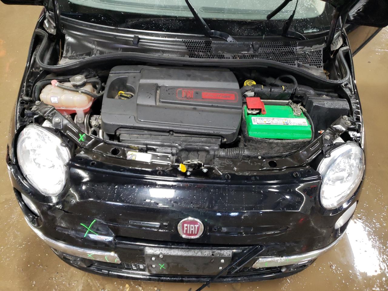 2017 Fiat 500 Lounge VIN: 3C3CFFCR6HT694379 Lot: 48984215