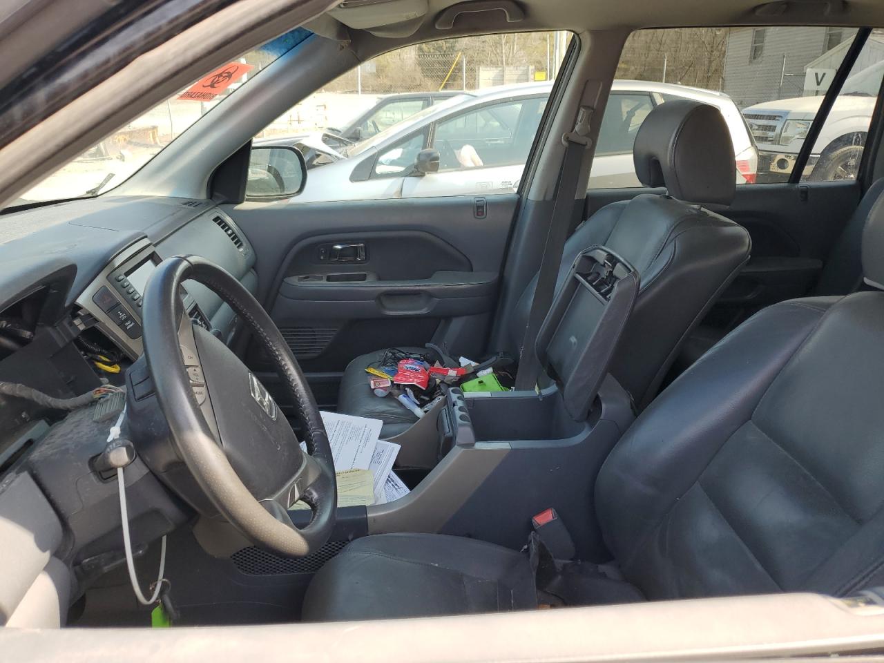 2006 Honda Pilot Ex VIN: 2HKYF18706H553056 Lot: 49003755