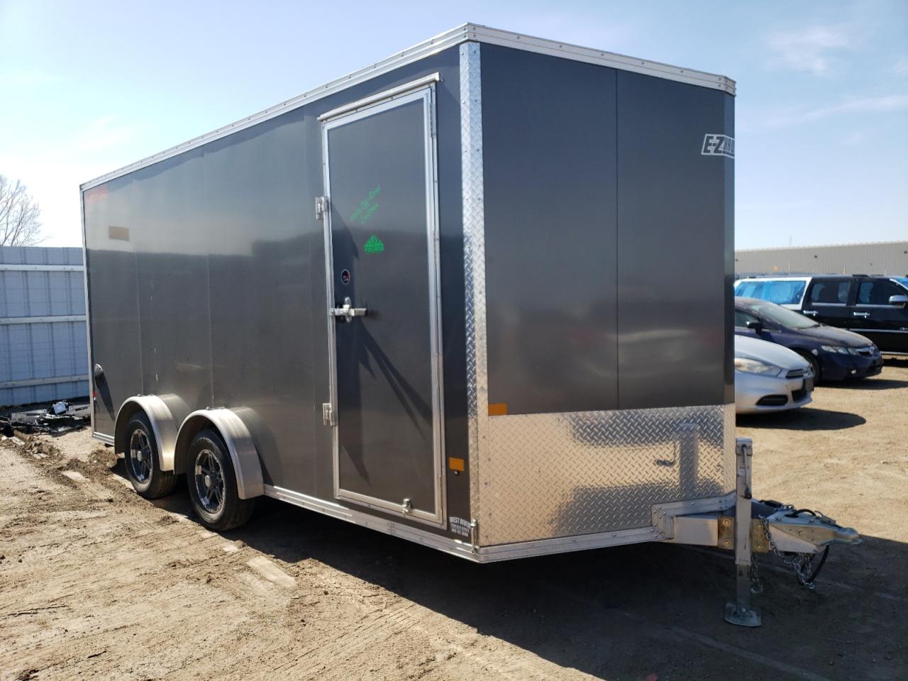2022 Alcom Enclosed Cargo Trailer للبيع في Greenwood، NE - Side