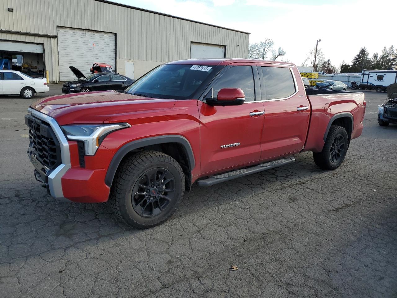 2022 Toyota Tundra Crewmax Limited на продаже в Woodburn, OR - Front End