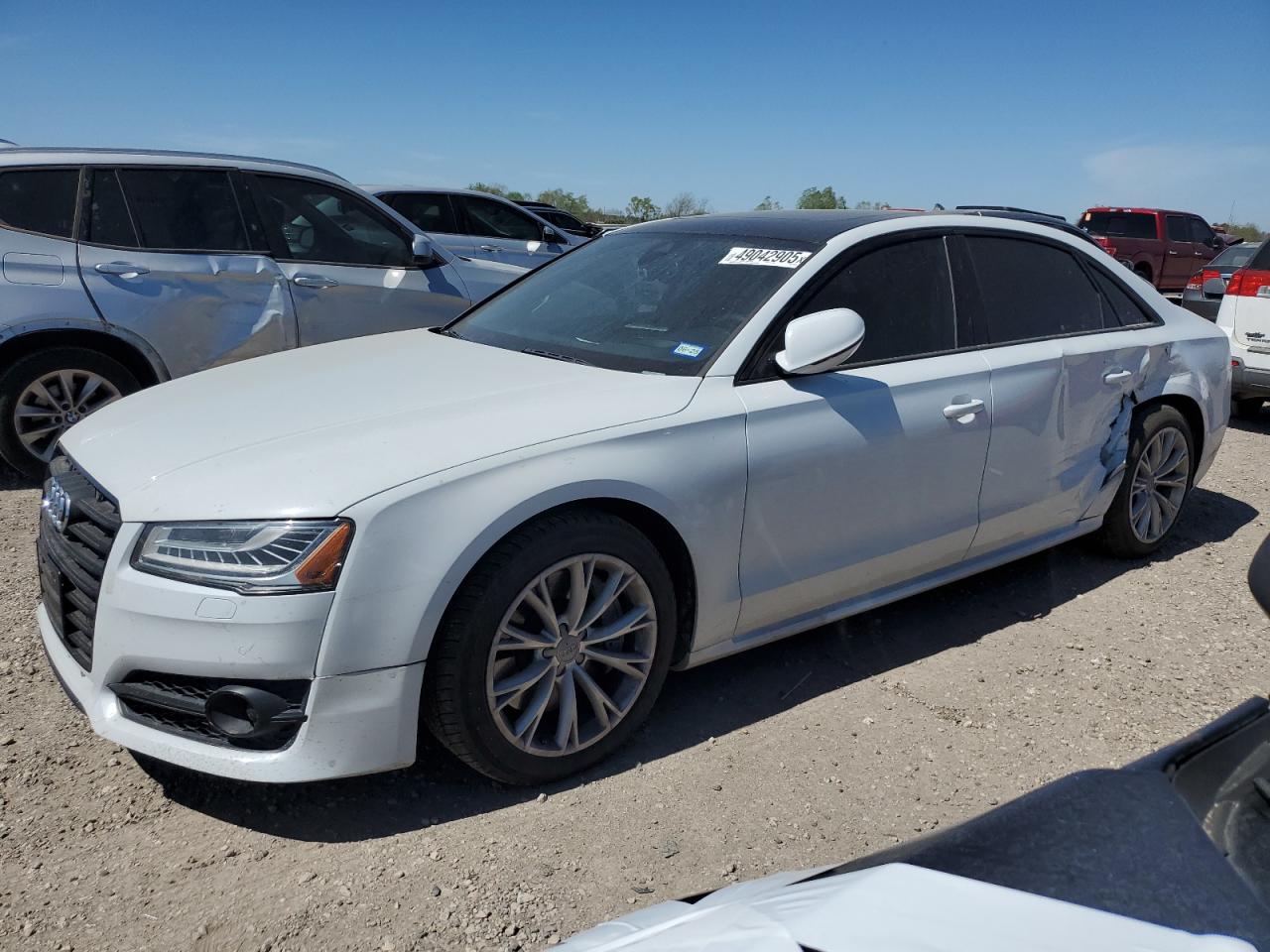 2017 Audi A8 L Quattro за продажба в Houston, TX - Side