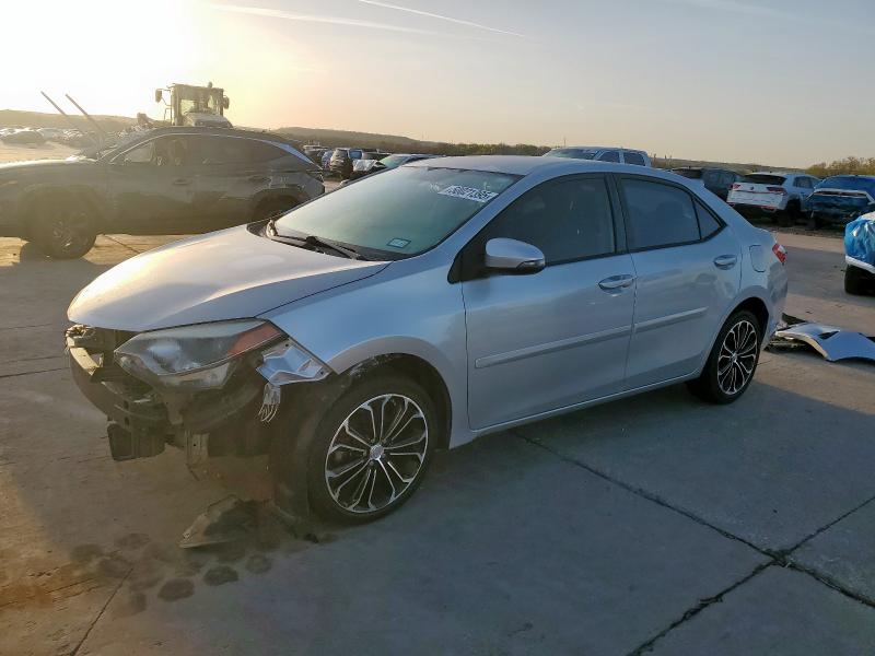  TOYOTA COROLLA 2014 Srebrny