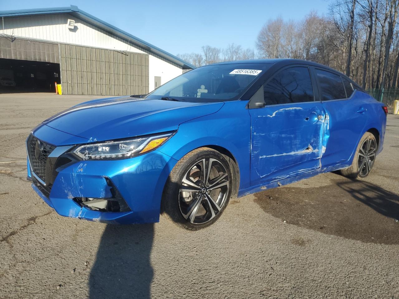 2021 Nissan Sentra Sr for Sale in East Granby, CT - Side