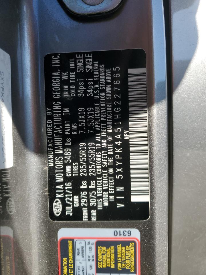 2017 Kia Sorento - Image 13