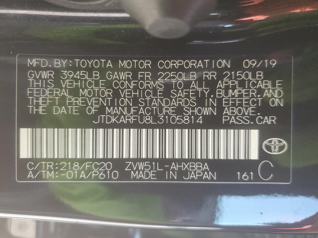 2020 Toyota Prius - Image 14