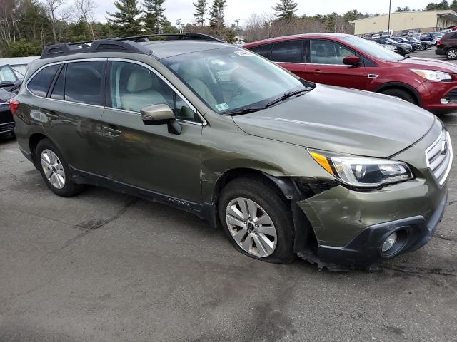  SUBARU OUTBACK 2017 Зеленый