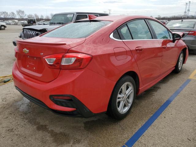  CHEVROLET CRUZE 2017 Красный