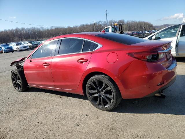 Sedans MAZDA 6 2016 Czerwony