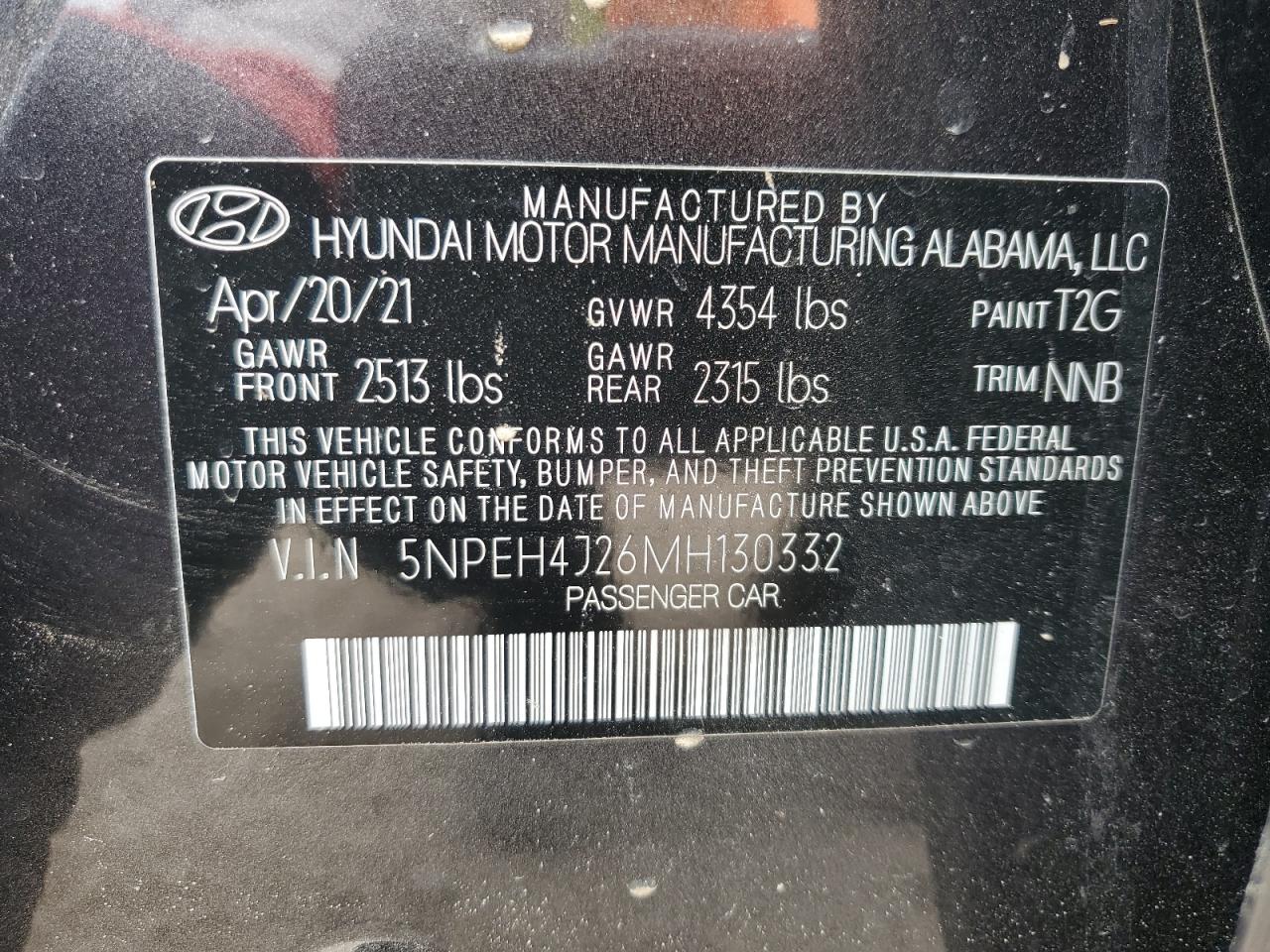 2021 Hyundai Sonata - Image 15