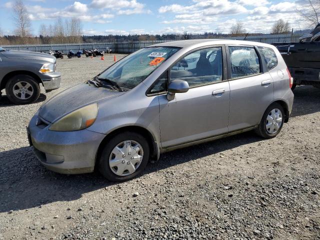 2007 Honda Fit  de vânzare în Arlington, WA - Rear End