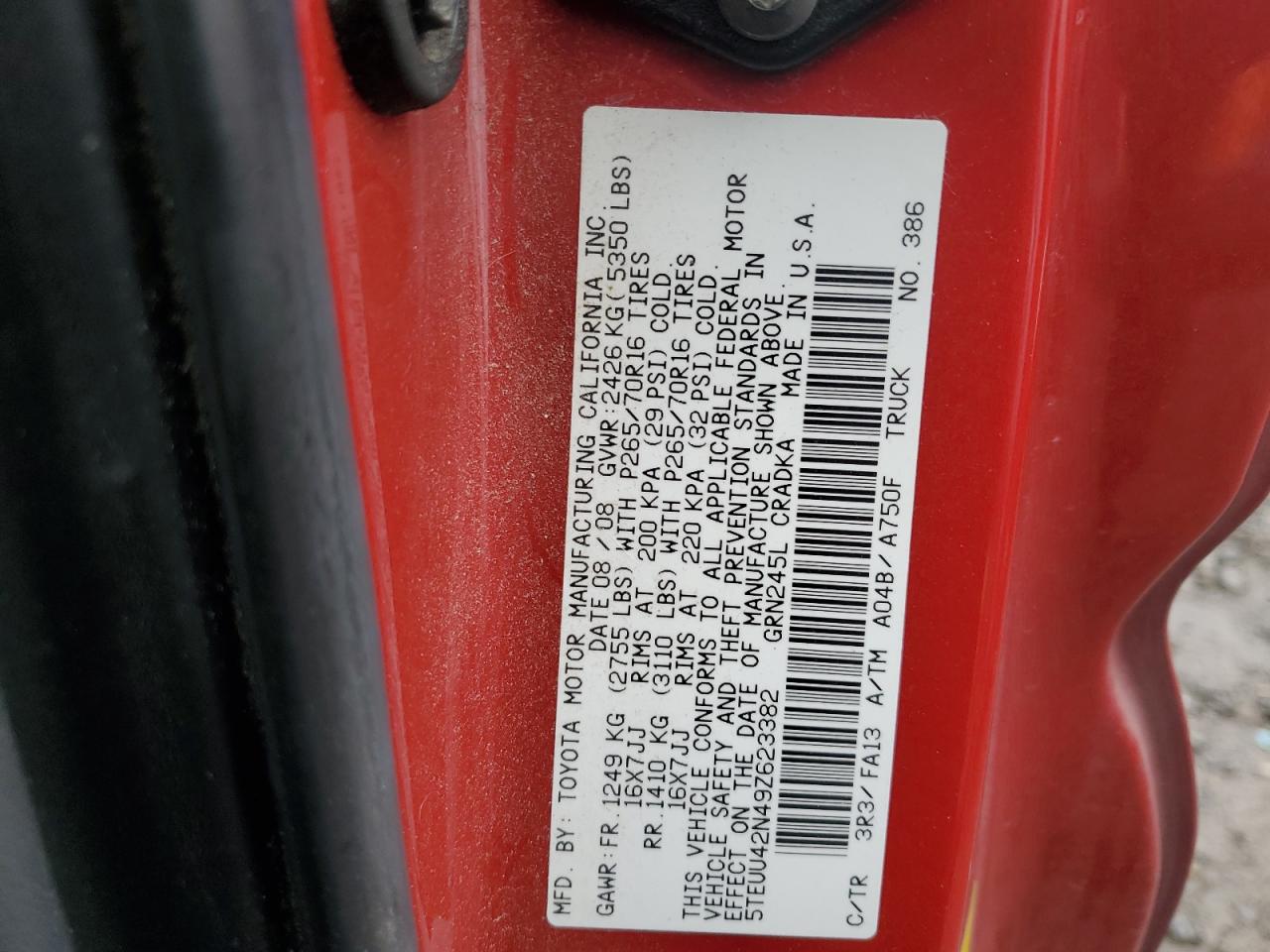 2009 Toyota Tacoma - Image 12