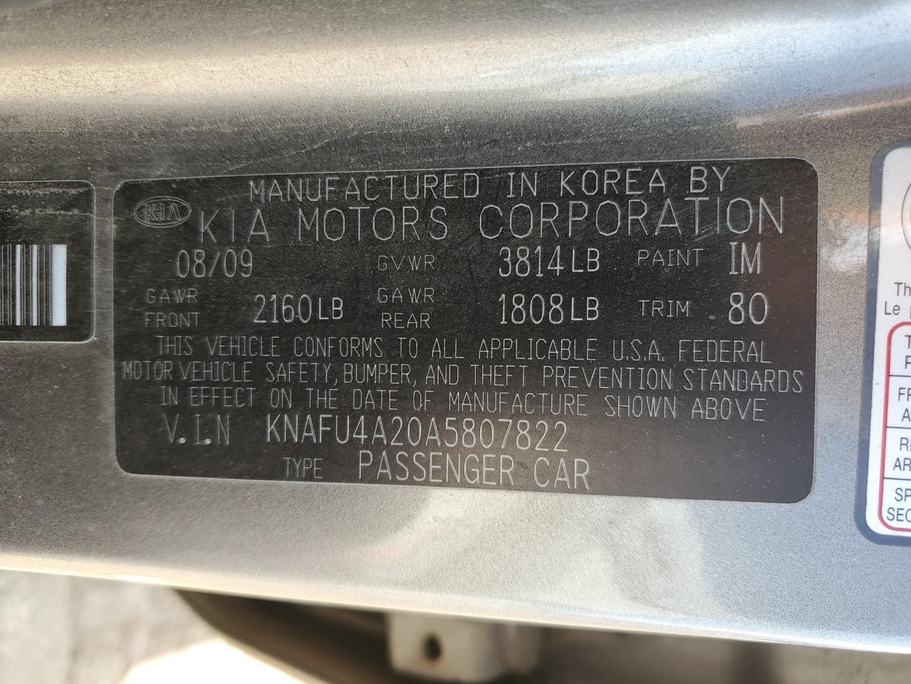2010 Kia Forte - Image 12