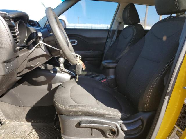  KIA SOUL 2015 Yellow
