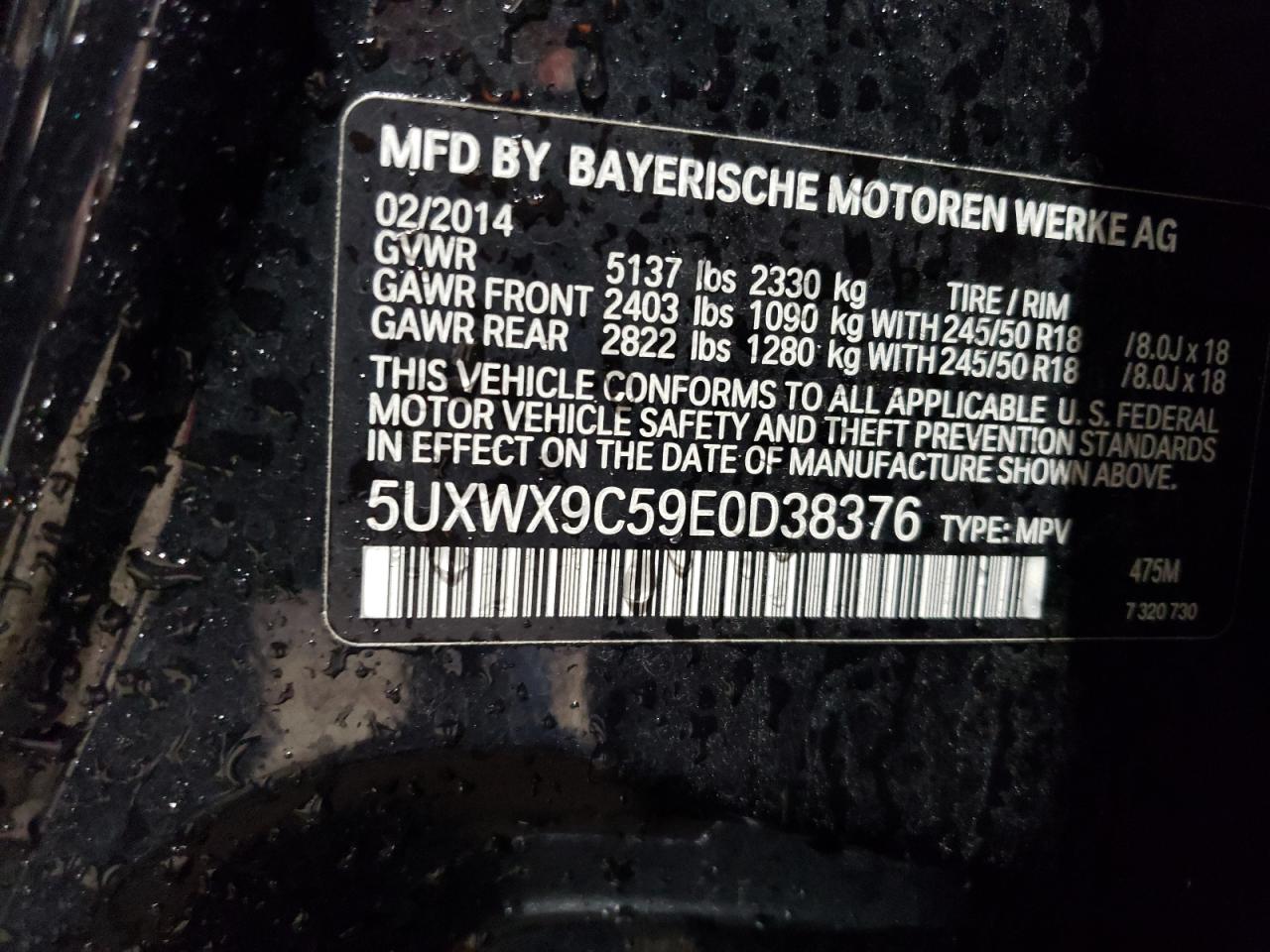 2014 BMW X3 - Image 14