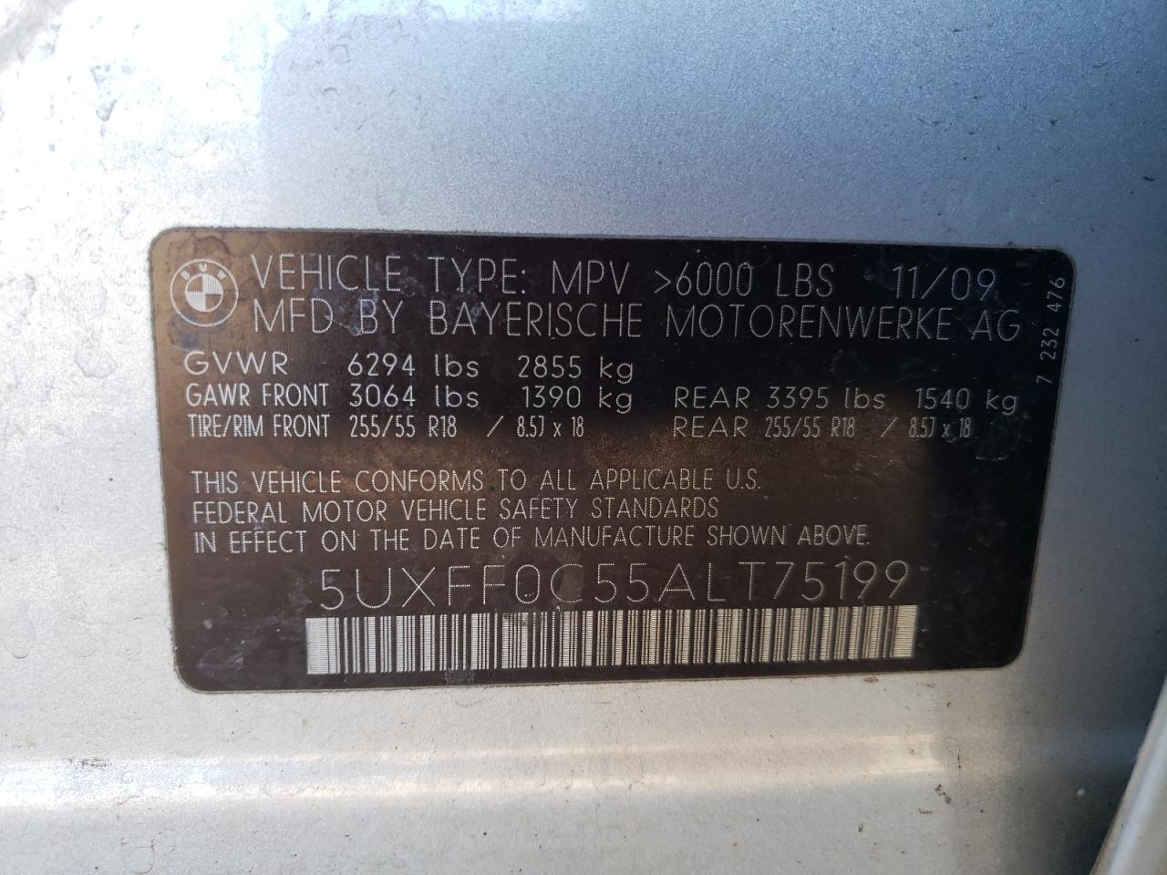 2010 BMW X5 - Image 15